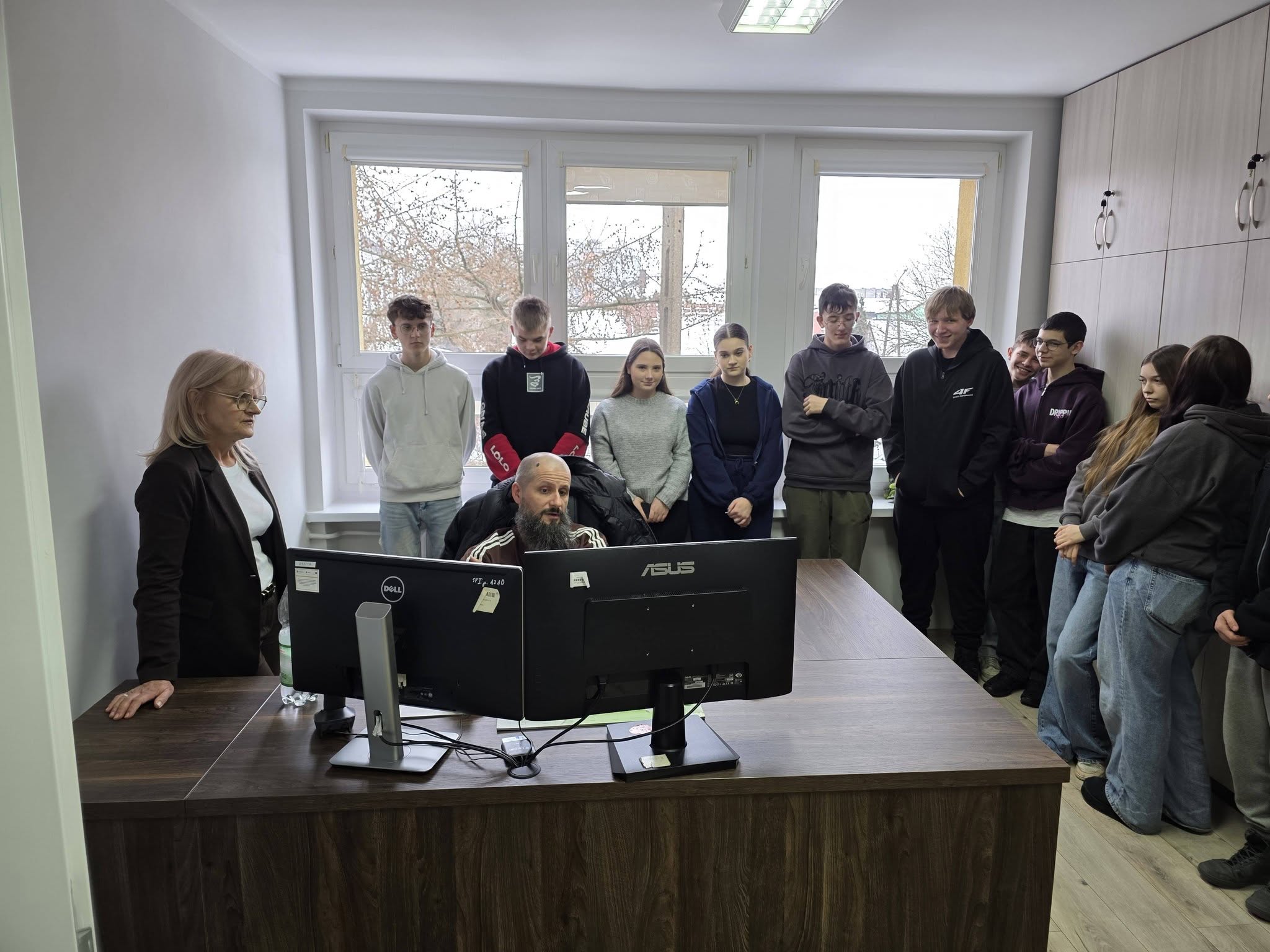 Lekcja Edukacji Obywatelskiej w urzędzie.