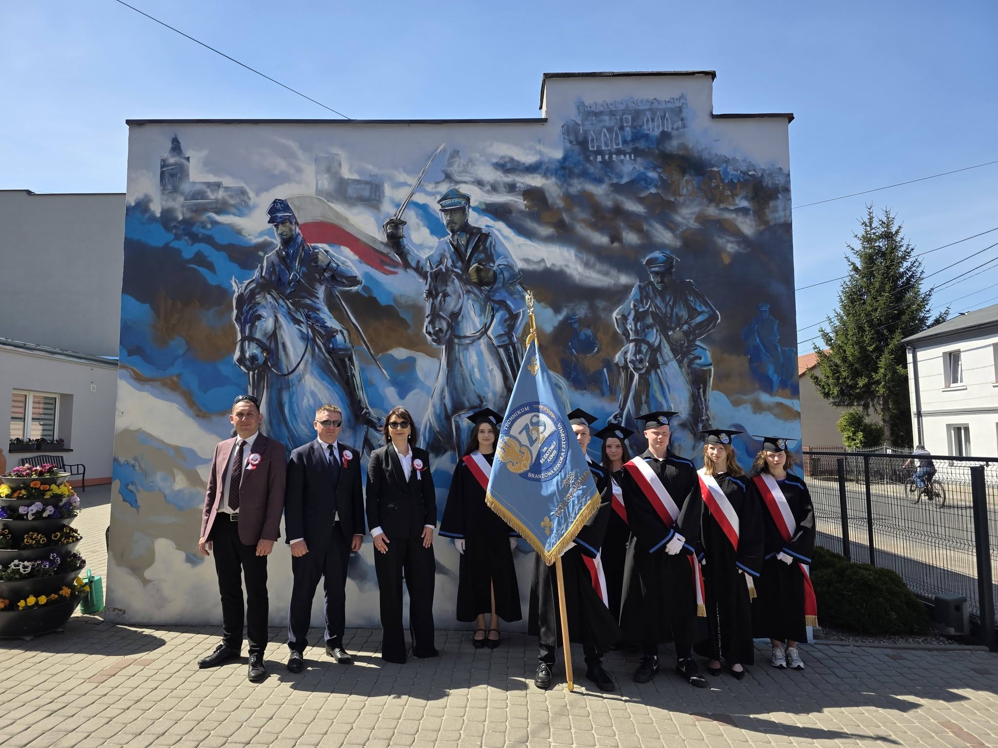 Uroczyste obchody Święta Konstytucji 3 Maja z udziałem naszej szkoły